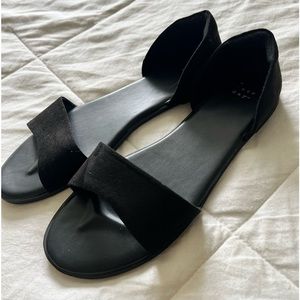 A new day black flats